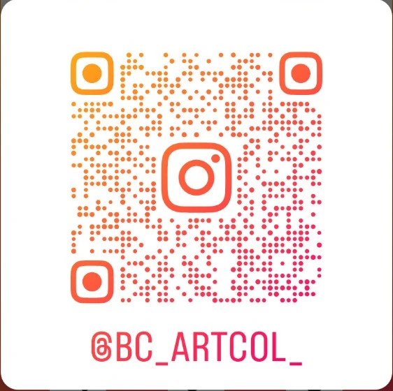 Instagram QR code for BC ARTCOL